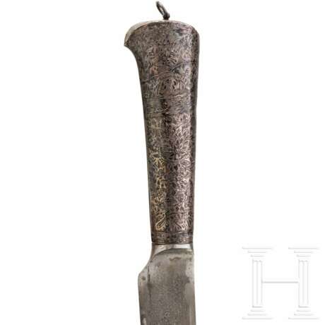 Kard mit nielliertem Silbergriff, Indien, um 1800 - photo 4