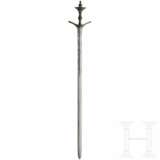 Gold- und silbertauschierter Khanda, Nepal, 18. Jhdt. - Foto 1