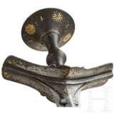 Gold- und silbertauschierter Khanda, Nepal, 18. Jhdt. - Foto 6