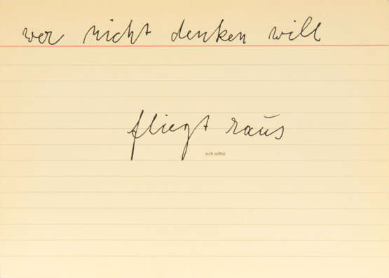 Joseph Beuys ''Joseph Beuys Postkarten'' - фото 2
