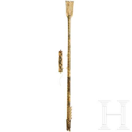 Blasrohr in Form eines Drachen, Myanmar, 20. Jhdt. - photo 1