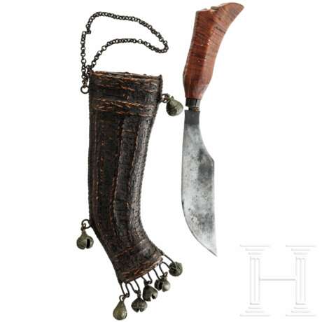 Bogobo-Sangi-Messer, Philippinen, um 1900 - photo 2