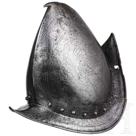 Birnmorion mit Ätzdekor, Norditalien, um 1580 - Foto 3