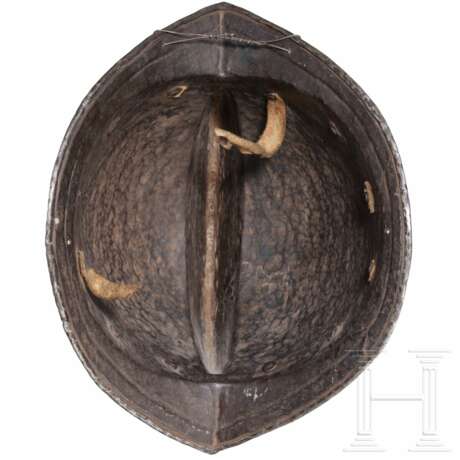 Schwarz-weißer Morion, Nürnberg, um 1580 - photo 3