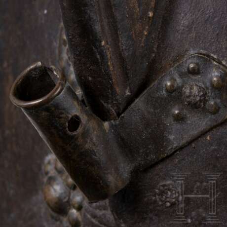Goldgefasster, geschwärzter Morion, Sachsen, um 1600 - Foto 6