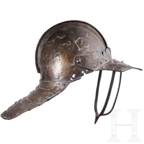 Pikenierhelm mit Spangenvisier, England oder Flandern, um 1640 - photo 2