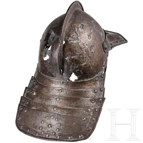Pikenierhelm mit Spangenvisier, England oder Flandern, um 1640 - photo 3