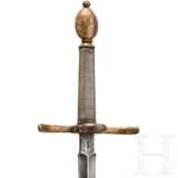 Kleiner vergoldeter Linkhanddolch, deutsch, wohl Sachsen, um 1600 - photo 3