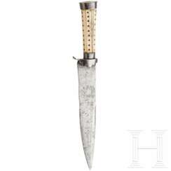 Jagdlicher Dolch, deutsch, datiert 1821