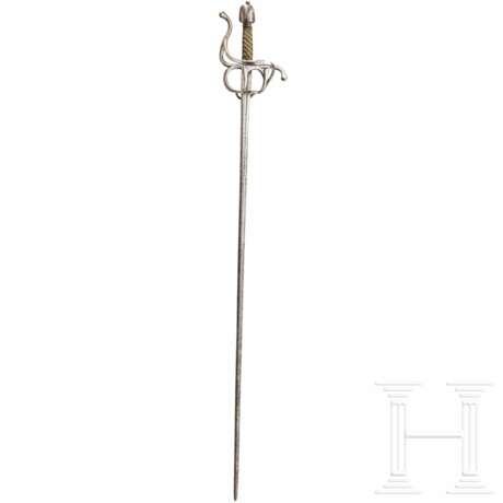 Rapier mit einseitigem Gefäß, deutsch, um 1600 - photo 1