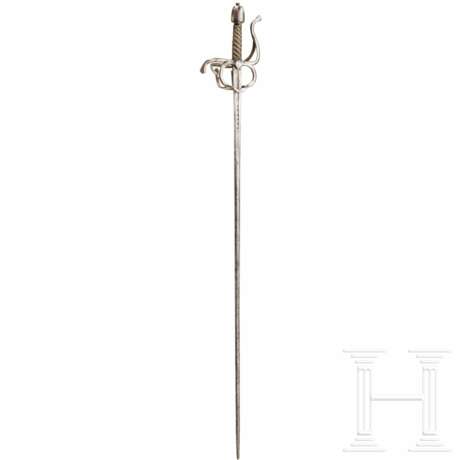 Rapier mit einseitigem Gefäß, deutsch, um 1600 - photo 2