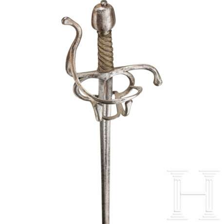 Rapier mit einseitigem Gefäß, deutsch, um 1600 - photo 3