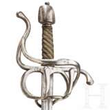Rapier mit einseitigem Gefäß, deutsch, um 1600 - photo 5