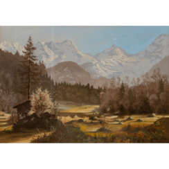 BOSCHAN, WALTER JOSEF (Wien 1911-1984 Salzburg), "Zauberland (bei Lofer)",