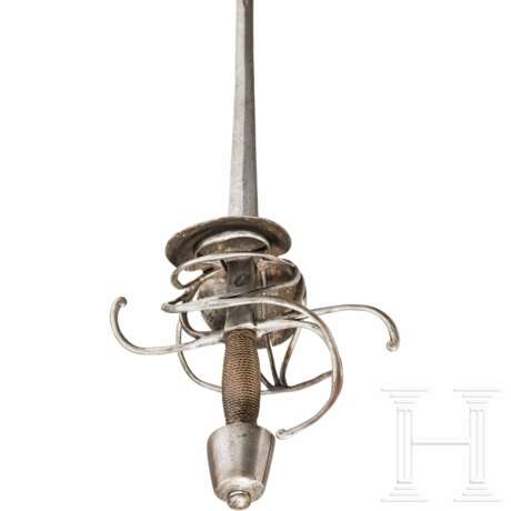 Militärisches Rapier mit Muschelstichblättern, deutsch, um 1620 - фото 3
