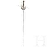 Spangenrapier mit muschelförmigen Stichblättern, Italien, um 1620 - фото 1