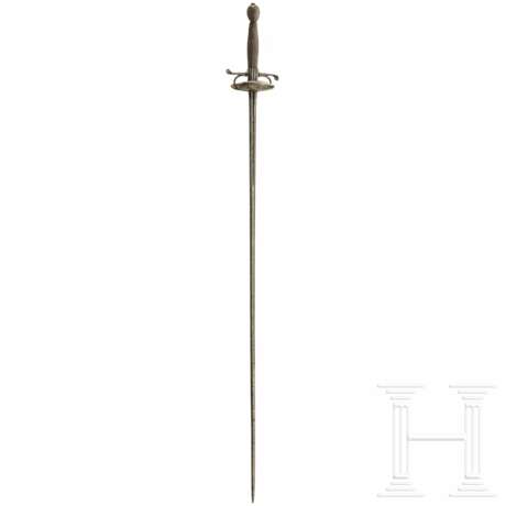 Degen mit älterer Rapierklinge, deutsch, um 1700 - photo 1
