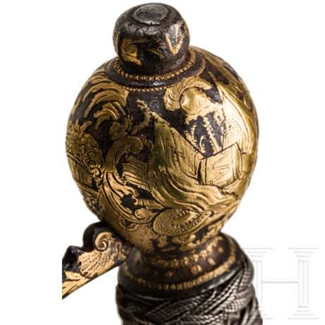 Goldeingelegter Galanteriedegen, Frankreich, um 1740 - Foto 6