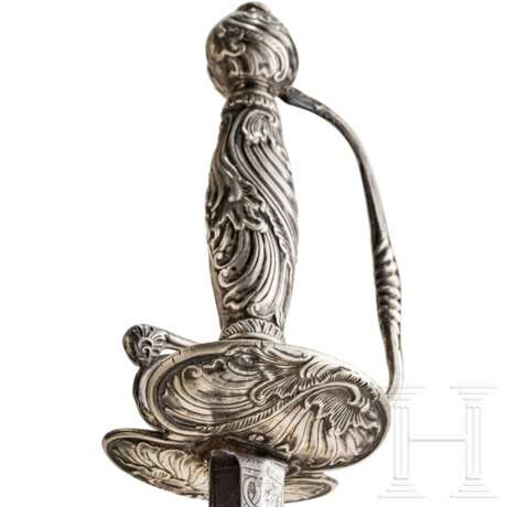 Silbermontierter Galanteriedegen, Frankreich, um 1760 - фото 6