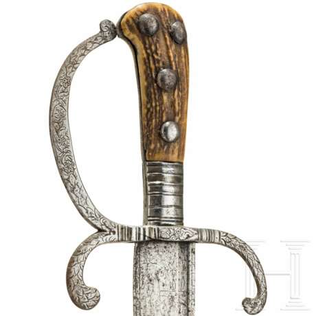 Jagdschwert, deutsch, 2. Hälfte 17. Jhdt. - photo 4