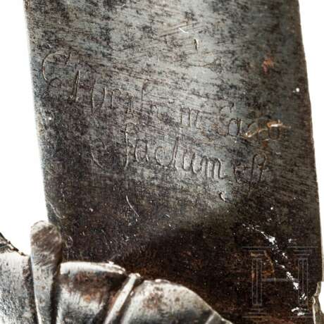 Jagdsäbel, deutsch, 2. Hälfte 17. Jhdt. - photo 3