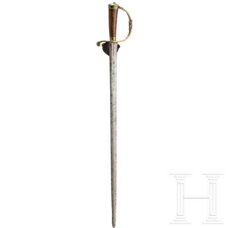 Hirschfänger mit Bügelgefäß, deutsch, um 1730 - photo 2