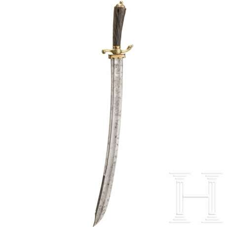 Barocke Jagdplaute mit Pandurenklinge, deutsch, um 1760 - Foto 2
