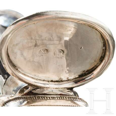 Silbermontierter Hirschfänger, deutsch, um 1800 - photo 5