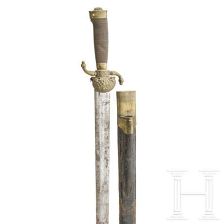 Hirschfänger mit Scheide, deutsch, um 1830 - фото 3