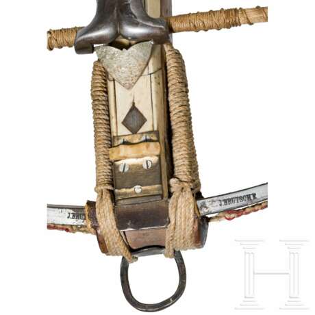 Verbeinte Armbrust mit Zahnstangenwinde, Schweiz, 17./19. Jhdt. - Foto 4