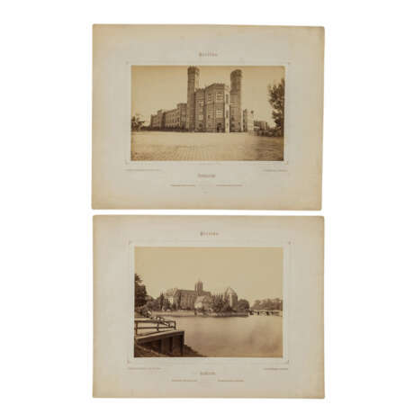 KRONE, HERMANN (Breslau 1827-1916 Laubegast), 2 Fotografien "Breslau", - photo 1