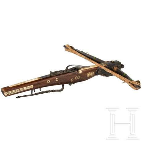 Verzierte Schützenarmbrust, Bayern, Ende 19. Jhdt. - photo 2