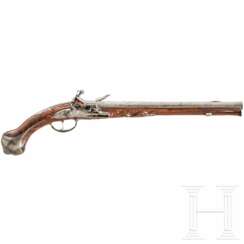 Lange Steinschlosspistole, L. Lecomte, Frankreich, um 1700