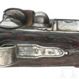 Silbermontierte Steinschlosspistole, wohl Braunschweig, um 1780 - photo 7