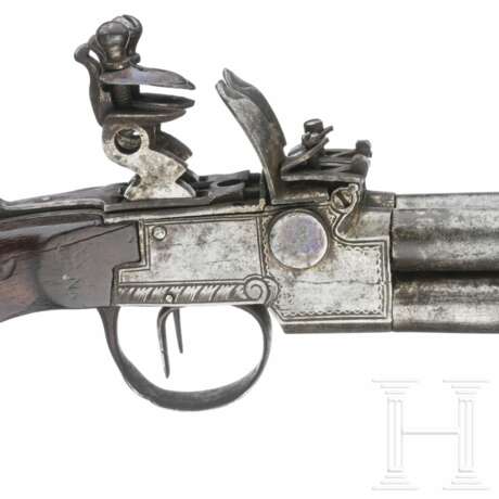 Vierläufiges Steinschlossterzerol, wohl Lüttich, um 1800 - photo 3