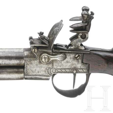 Vierläufiges Steinschlossterzerol, wohl Lüttich, um 1800 - photo 4