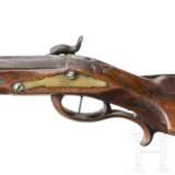 Zwei Perkussionsbüchsen, deutsch, um 1780, sowie eine Sammleranfertigung unter Verwendung alter Teile - Foto 7