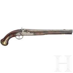 Perkussionspistole, Lüttich, um 1740