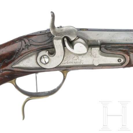 Perkussionspistole, Johann Andreas Kuchenreuter, Regensburg, um 1780 - photo 4