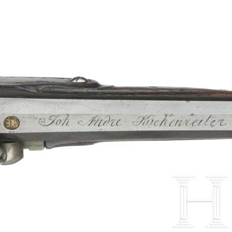 Perkussionspistole, Johann Andreas Kuchenreuter, Regensburg, um 1780 - photo 6