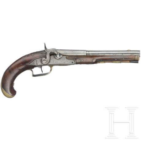 Perkussionspistole, Weigand in Frankfurt/Main, um 1780 - photo 1