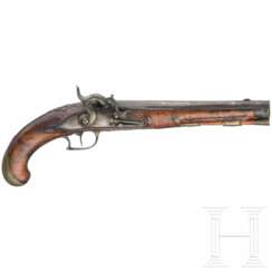 Perkussionspistole, deutsch, um 1800