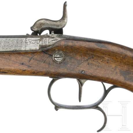 Ein Paar Perkussionspistolen, Belgien, um 1840 - Foto 13