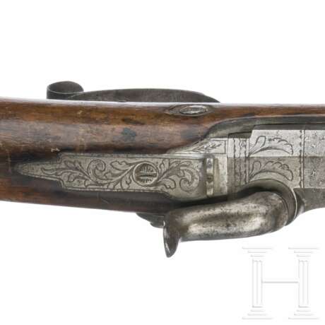 Ein Paar Perkussionspistolen, Belgien, um 1840 - Foto 15