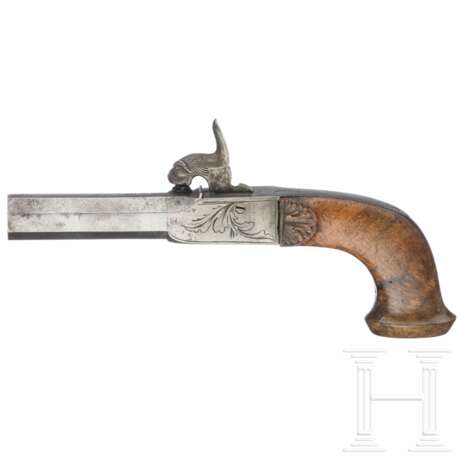 Vier Perkussionsterzerole, Belgien, um 1840 - photo 8