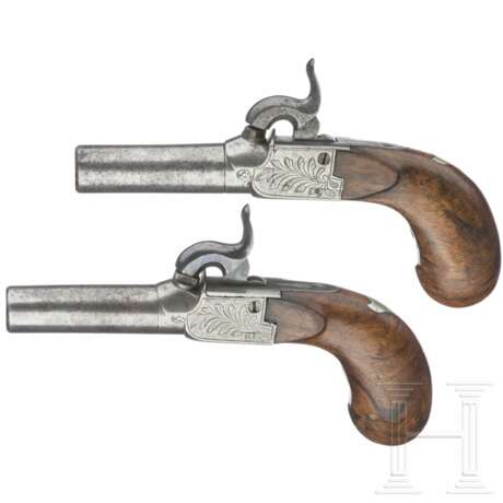Ein Paar Perkussionsterzerole, Lüttich, um 1840 - photo 2