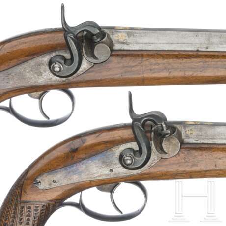 Ein Paar Perkussionspistolen, Frankreich, um 1840 - photo 7