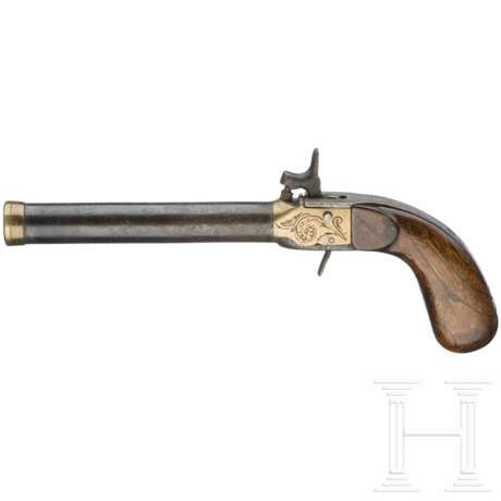 Schweres Terzerol, wohl Belgien, um 1840 - Foto 2