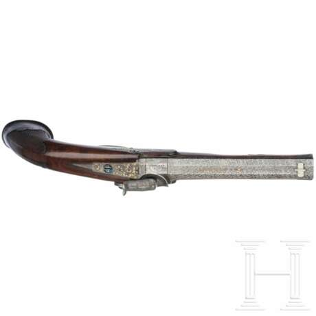 Perkussionspistole, Kuchenreuter(?), deutsch, um 1840 - photo 3