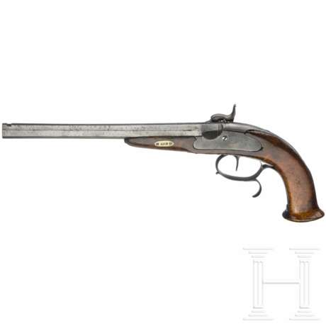 Perkussionspistole, J. Schmidl, Prag, um 1850 - photo 2